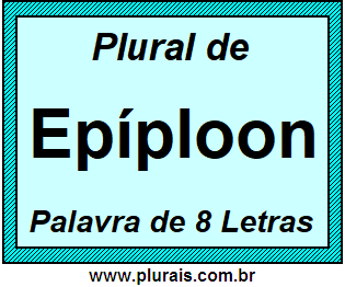 Plural de Epíploon