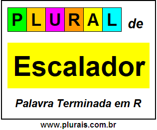 Plural de Escalador