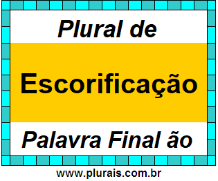 Plural de Escorificação