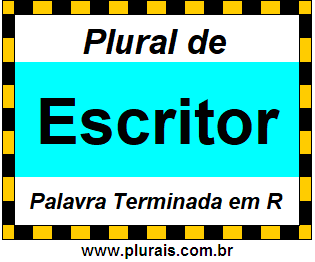 Plural de Escritor