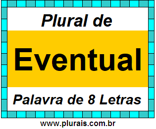 Plural de Eventual