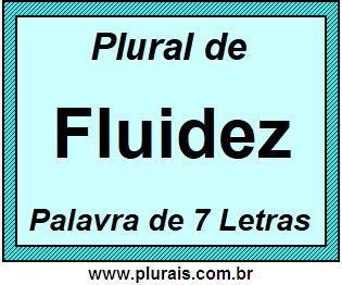 Plural de Fluidez