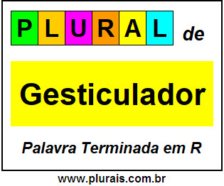 Plural de Gesticulador