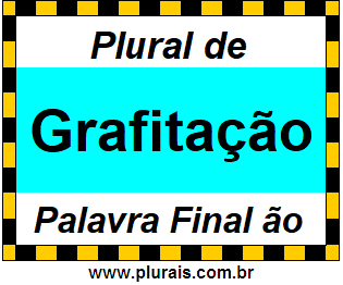 Plural de Grafitação