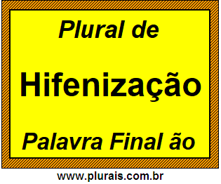 Plural de Hifenização