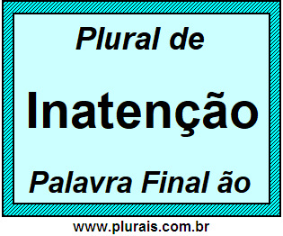 Plural de Inatenção