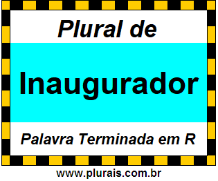 Plural de Inaugurador