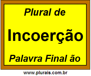 Plural de Incoerção