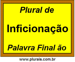 Plural de Inficionação