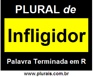 Plural de Infligidor