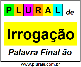 Plural de Irrogação