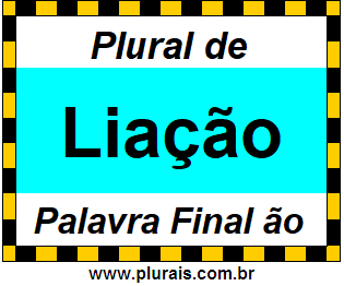 Plural de Liação