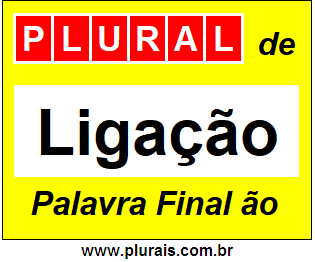 Plural de Ligação