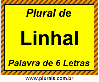 Plural de Linhal