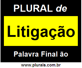 Plural de Litigação