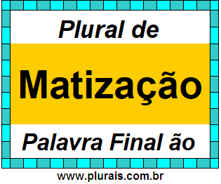 Plural de Matização