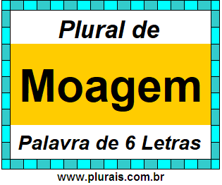 Plural de Moagem