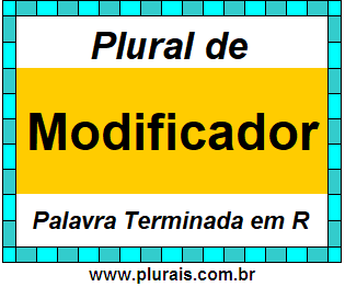 Plural de Modificador