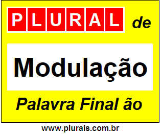 Plural de Modulação