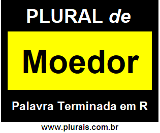 Plural de Moedor