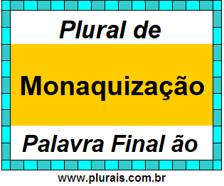 Plural de Monaquização