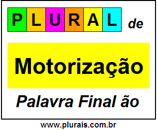 Plural de Motorização