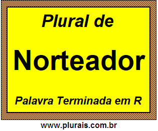 Plural de Norteador