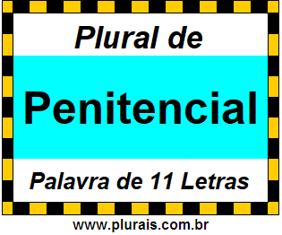 Plural de Penitencial