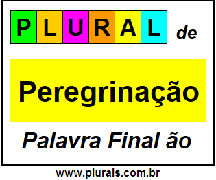 Plural de Peregrinação