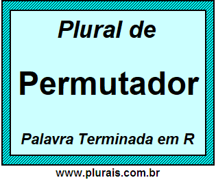 Plural de Permutador