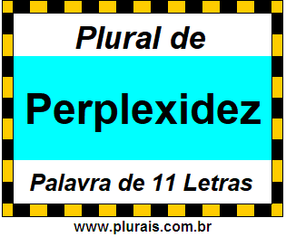 Plural de Perplexidez