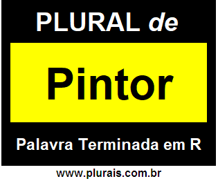 Plural de Pintor