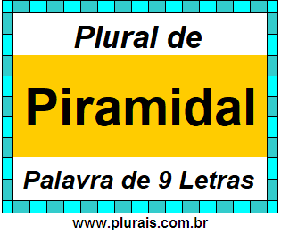 Plural de Piramidal