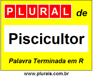 Plural de Piscicultor