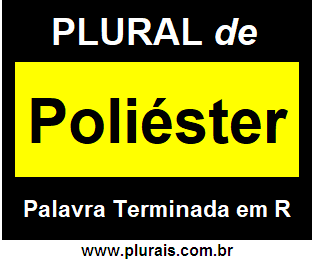 Plural de Poliéster