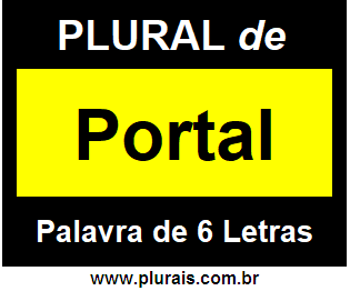 Plural de Portal