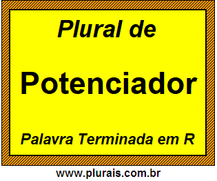 Plural de Potenciador