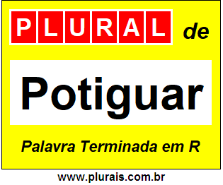 Plural de Potiguar