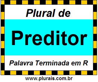 Plural de Preditor