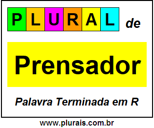 Plural de Prensador