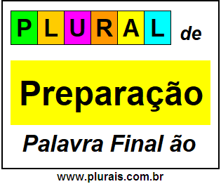 Plural de Preparação