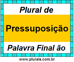 Plural de Pressuposição