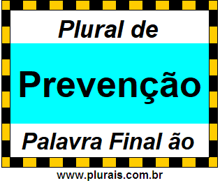 Plural de Prevenção