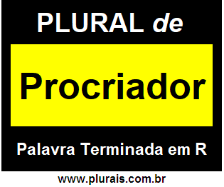 Plural de Procriador