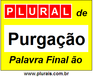 Plural de Purgação