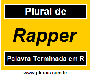 Plural de Rapper