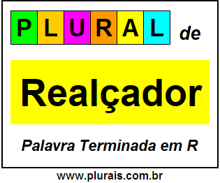 Plural de Realçador