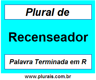 Plural de Recenseador