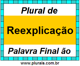 Plural de Reexplicação