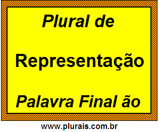 Plural de Representação